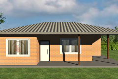 Casa Modelo 90m2 a 4 aguas