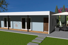 Casa Modelo Cubo 70m2